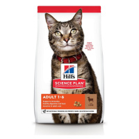 Hill's Science Plan Adult krmivo pro kočky s jehněčím 1,5 kg