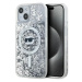 Kryt Karl Lagerfeld KLHMP14SLGCHSGH iPhone 14 6.1" hardcase transparent Liquid Glitter Choupette