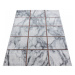 Koberec Naxos marmur šedo - hnědý