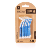 SOFTdent ECO mezizubní kartáček zahnutý 0.6mm 10ks