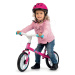 Smoby balanční odrážedlo First Bike Pink s kovovou konstrukcí a nastavitelným sedadlem 770205