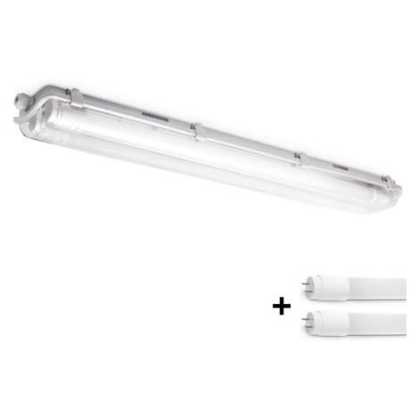 Brilagi -LED Tech. zářivkové svítidlo OPTIMA T8 2xG13/9W/230V 4000K IP65 67,5 cm 004076