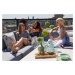 Hartman Luxusní Zahradní Sedačka Titan Pro 3 A Lounge Stůl