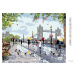 Diamantové malování - LIDÉ U TOWER BRIDGE (RICHARD MACNEIL) Rozměr: 40x50 cm, Rámování: vypnuté 