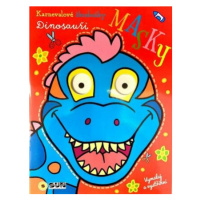 Karnevalové škrabošky - Masky - Dinosauři