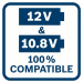 Startovací sada Bosch 2× GBA 12V 2.0Ah + GAL 12V-40 1600A019R8