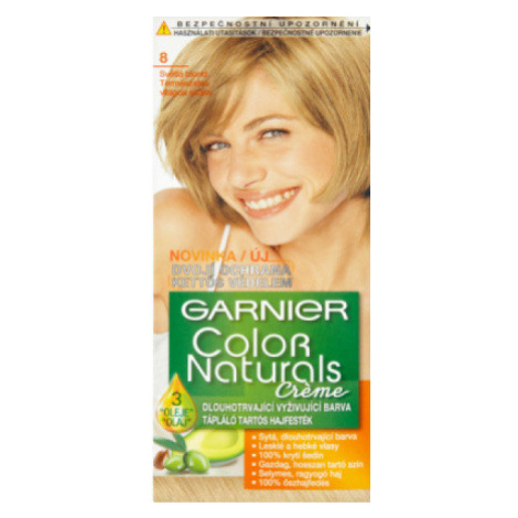 Garnier Color Naturals Creme barva na vlasy, odstín světlá blond 8