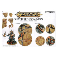 Warhammer AoS: Shattered Dominion - kulaté podstavce 40mm & 65mm