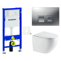 Závěsný wc set do lehkých stěn / předstěnová SAT SIKOGESTOR67D35