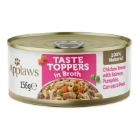 Konzerva APPLAWS Dog Chicken, Salmon & Rice 156 g