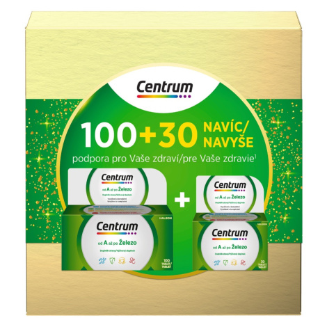 Centrum multivitamín AZ dárkové balení 100+30 tablet