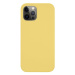 Pouzdro silikon Tactical Velvet Smoothie kryt Apple iPhone 12, iPhone 12 PRO Banana