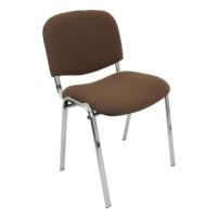 Konferenční židle ISO CHROM C24 - hnědo/béžová