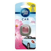 AMBI PUR Car Flowers & Spring připínací osvěžovač vzduchu 2 ml