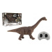 Teddies Dinosaurus na ovládání IC plast 27cm na baterie se světlem se zvukem v krabičce 33x21x10