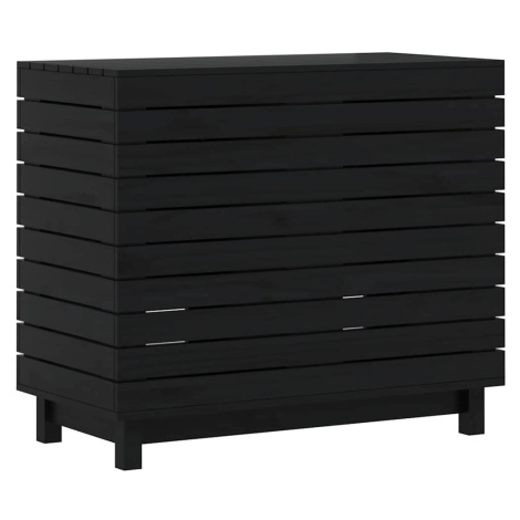 vidaXL Koš na prádlo 88,5 x 44 x 76 cm masivní borové dřevo