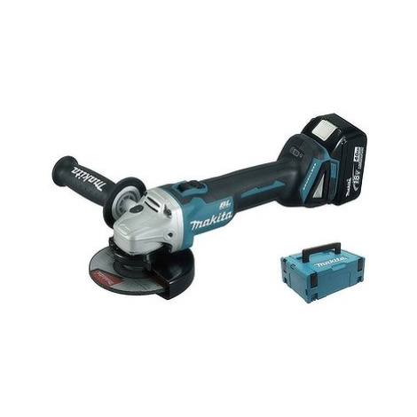 MAKITA Úhlová bruska AKU 125 mm Li-ion LXT 18V/5,0Ah Makpac DGA506RTJ (2x5 Ah)