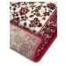 Hanse Home Collection koberce Běhoun Basic 105494 Red Creme - 80x250 cm