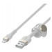 Usb-a Lightning kabel, Belkin 12W, 1m, opletený