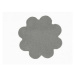 Kusový koberec Color Shaggy světle šedý