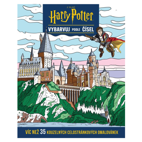 Harry Potter - Vybarvuj podle čísel - Thunder Bay Press EDIKA