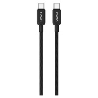 Rixon datový a nabíjecí kabel USB-C / USB-C černý Černá