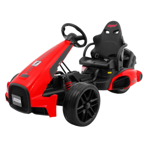 mamido Dětská elektrická motokára XR-1 červená