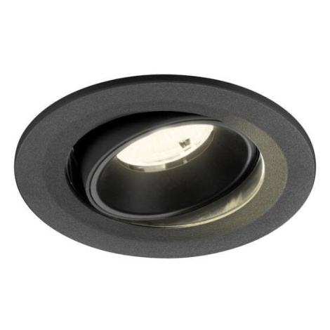 LA 1009529 NUMINOS® MOVE S Stropní vestavné svítidlo, 4000 K, 55°, IP20, kulaté, černé - BIG WHI SLV