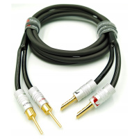 Nakamichi Reproduktorový kabel 2x2,5mm2 Bfa kolíky 4m