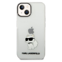 Kryt pro iPhone 14 Plus Karl Lagerfeld IML Choupette NFT - průhledný