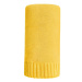 NEW BABY - Bambusová pletená deka 100x80 cm žlutá