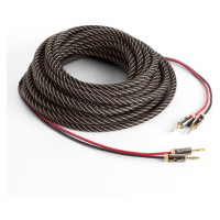 Numan reproduktorový kabel, OFC, měděný, 2 x 3,5 mm2, 5 m, textilní obal, standardizovaný