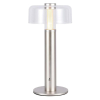 LED Stmívatelná dobíjecí stolní lampa LED/1W/5V 3000K 1800 mAh zlatá