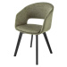 LuxD Designová židle Colby zelená