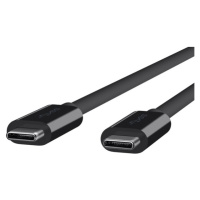 Belkin USB-C/USB-C 3.1 (4K) datový a nabíjecí kabel, 100W, 2m, černý