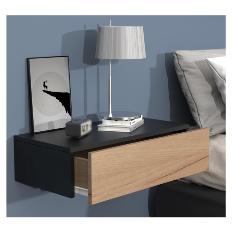 VCM Nástěnná zásuvka Usal M 60, černá