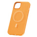 Baseus Magnetické pouzdro pro iPhone 15 Pro Baseus Fauxther Series (oranžové)