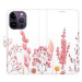 iSaprio flip pouzdro Pink Flowers 03 pro iPhone 14 Pro