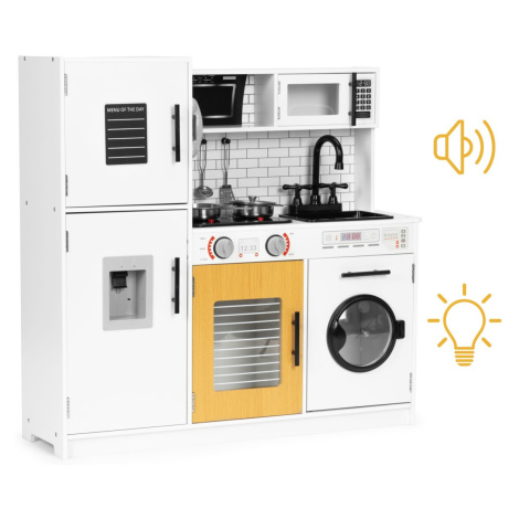 Dětská kuchyňka CHEF ECOTOYS bílá/béžová