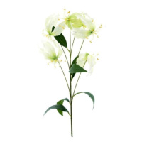 Gloriosa LILY řezaná umělá bílá 90cm