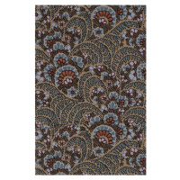 Hnědý vlněný koberec 200x300 cm Paisley – Agnella