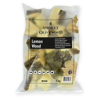 Smokey Olive Wood Špalíky k zauzování ze dřeva citrónovníku Hmotnost: 1,5 kg
