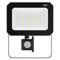 EMOS LED reflektor SIMPO s pohybovým čidlem, 50 W, černý, neutrální bílá