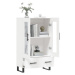 vidaXL Skříň highboard bílá 69,5 x 31 x 115 cm kompozitní dřevo