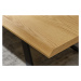 Furniria Designový konferenční stůl Micheal 130 cm přírodní dub