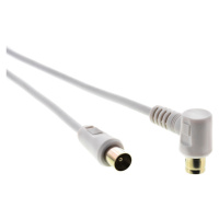 Anténní kabel SAV 169-015W M-F Sencor 1,5 m - Anténní koaxiální kabel
