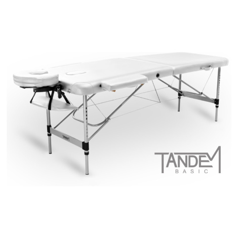 Skládací masážní stůl TANDEM Basic ALU-2 Barva: bílá