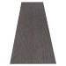 Hanse Home Collection koberce Běhoun Meadow 102729 Anthracite – na ven i na doma - 80x200 cm