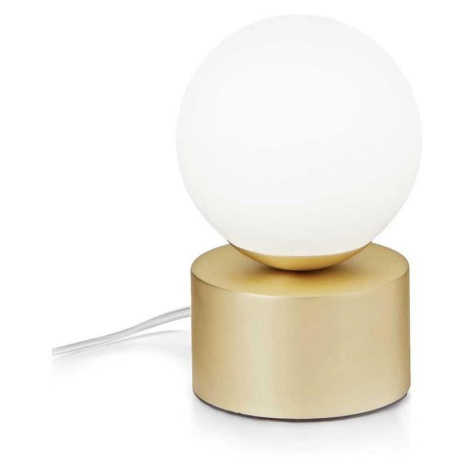 Ideal Lux Ideal Lux - LED Stolní lampa PERLAGE 1xG9/3W/230V zlatá/bílá