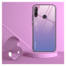 Gradient Glass tvrzené temperované sklo 9H na zadní část na Huawei P40 Lite E pink-purple